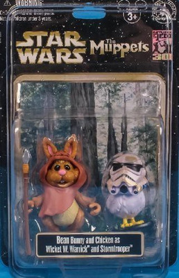 

Disney Star Wars Weekends 2013 Muppets Bunny Bean And Camille(Multicolor)