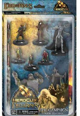 

Little Tikes Lord of the Rings Heroclix Starter Set 8 Figures(Multicolor)