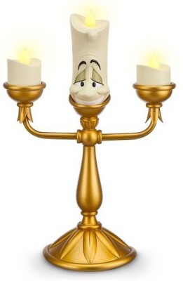 

Disney Parks Store Light-Up Lumiere Candlestick Figure from Beauty and the Beast(Multicolor)