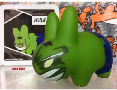 

Kidrobot Marvel Labbit Mini Series 2 Hulk 25" Vinyl(Green)