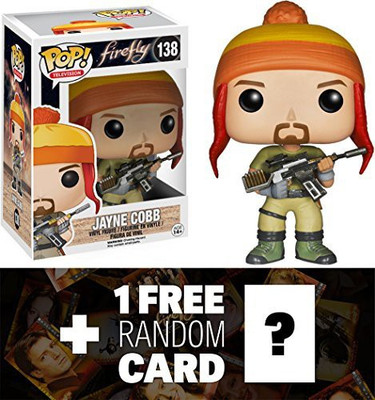 

Firefly Jayne Cobb Funko Pop X Vinyl + 1 Free Official Trading Cards(Multicolor)