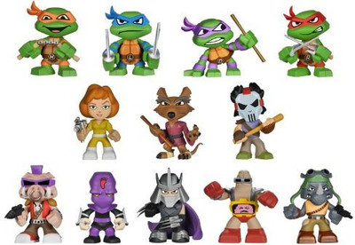 

Teenage Mutant Ninja Turtles Funko 4445 Mystery Minis Blind Box Vinyl(Multicolor)