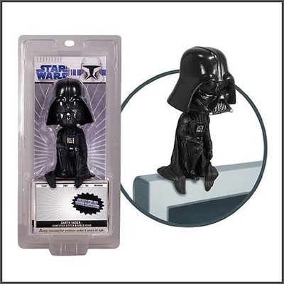 Funko Funko Star Wars Computer Moniter Sitter And Bobblehead(Black)