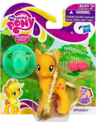 

Animewild My Little Pony Crystal Empire Wave 2 Applejack Set(Multicolor)