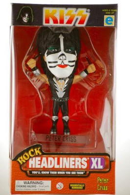 

Kiss Peter Criss Rock Headliners Xl Bobblehead(Multicolor)
