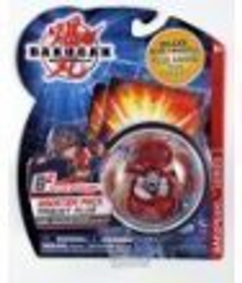 

Bakugan Bakupearl Hammer Gorem (Red Pyrus) B2 Booster Pack(Multicolor)