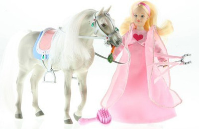 

Paradise Horse S Pozables Princess Set(Multicolor)