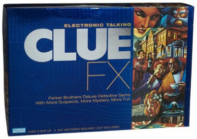 

Parker Brothers Electronic Talking Clue FX(Multicolor)