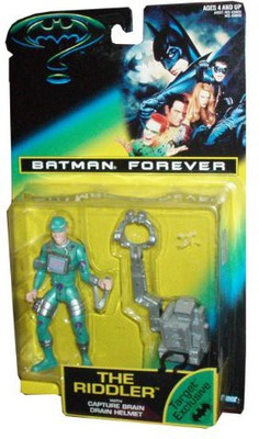 

Batman Forever The Riddler With Capture Brain Drain Helmet(Multicolor)