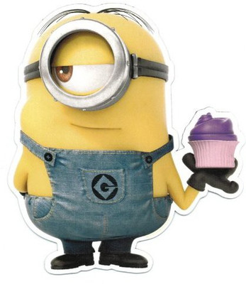 

Animewild Despicable Me 2 Minion Car Magnet(Multicolor)