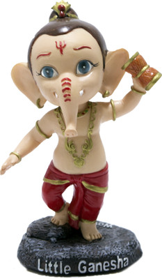 7% OFF on Wowheads Damru Ganesha Bobblehead(Brown) 7% OFF on Wowheads Damru Ganesha Bobblehead(Brown)