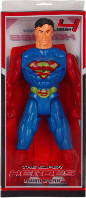 

Teddy Berry Supermann Toy(Blue, Red)