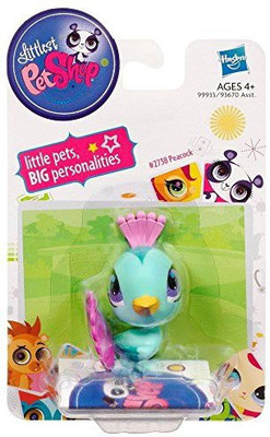 

Littlest Pet Shop Single Teal Peacock(Multicolor)