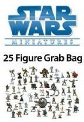 

Star Wars 25 Miniature Minis Grab Bag Sw(Multicolor)