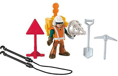 

Fisher-Price Imaginext Adventure City Construction Worker(Multicolor)