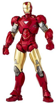 

Revoltech Iron Man SciFi Super Poseable Action Figure Iron Man(Multicolor)