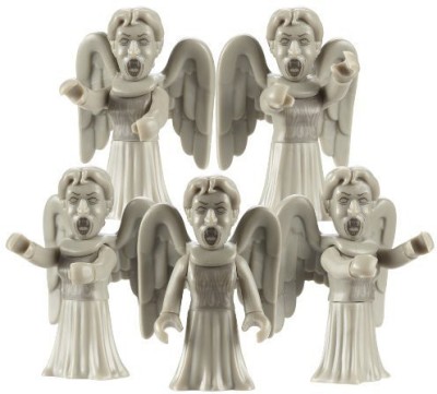 

Doctor Who Character Building Weeping Angel Army Builder Pack(Multicolor)