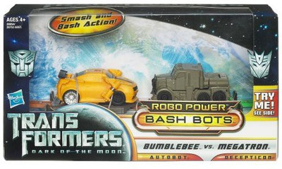 

Transformers Dark Of The Moon Robo Power Bash Bots Autobot Bumblebee(Multicolor)