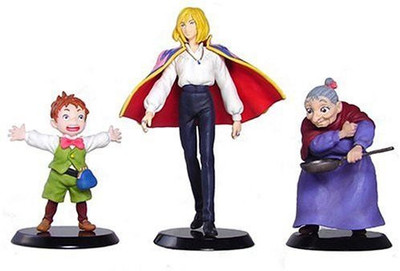 Cominica Studio Ghibli Image Model Collection Howl'S Moving Castle(Multicolor)