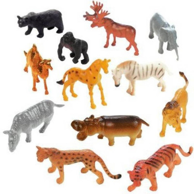 

Manorama Wild Animals(Multicolor)
