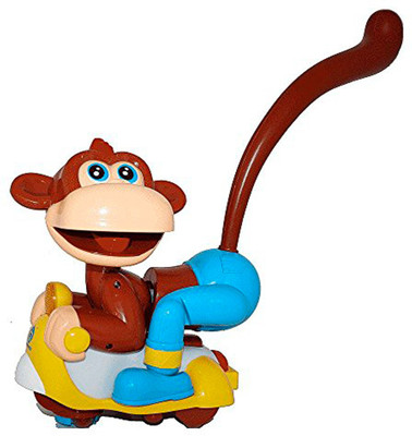 

Adraxx Swinging Monkey With Lights, Music And Ring throwing Game(Multicolor)