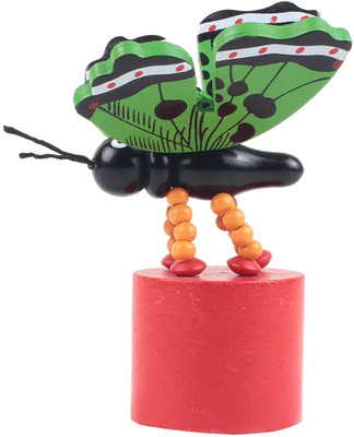 

Wild Republic Wooden Butterfly Push Ups - Green / Black(Red, Green)