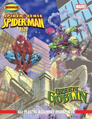 

Marvel Moebius Spider Sense Spider Man And Green Goblin Plastic(Multicolor)