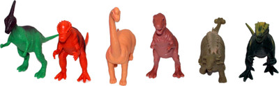 

Mamaboo Dino World MIX Size XL - Set of 6 Figures(Multicolor)