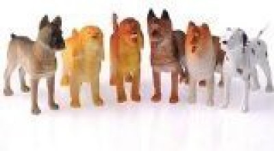 

US Toys Dogs (1 Dozen)4" Long(Multicolor)