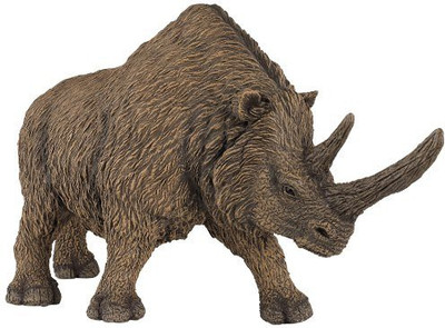 Papo Woolly Rhinoceros(Multicolor)