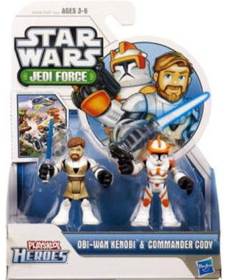 

Hasbro Star Wars Jedi Force Playskool Heroes Obiwan Kenobi(Multicolor)