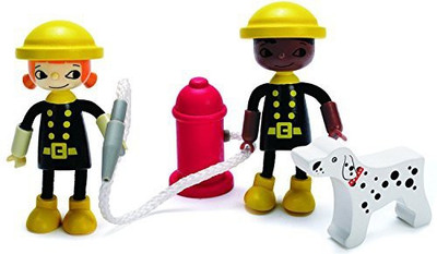 

Hape Playscapes Happy Firemen(Multicolor)
