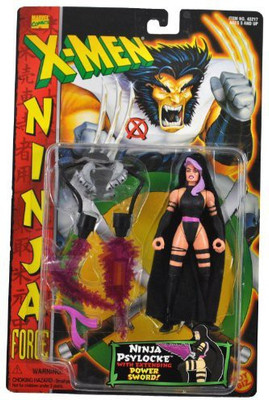 

Marvel Comics Year 1996 Xmen Ninja Force Series 51/2 Inch Tall(Multicolor)