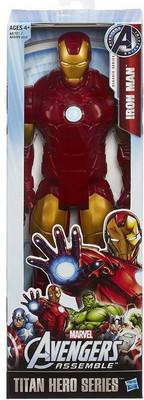 

Montez Super Hero Iron Man Action Figure(Red, Gold)