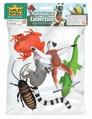 

Wild Republic Madagascar Polybag 5 Pieces(Multicolor)