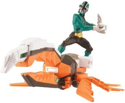 

Power Rangers Power Ranger Zord Vehicle W/ Beetlezord With Green Ranger(Multicolor)
