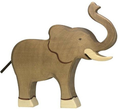 

Holztiger Wooden Elephant(Brown)