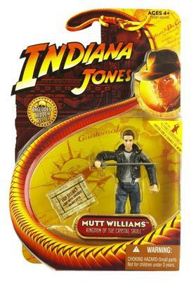 

Indiana Jones Jones Mutt Williams Crystal Skull Action Figure with Jacket(Multicolor)