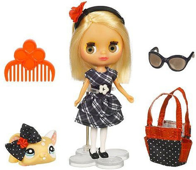 

Littlest Pet Shop Blythe And Pet Buckles & Bows(Multicolor)