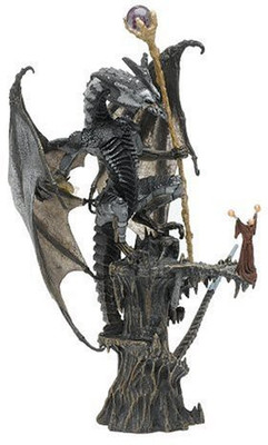 

McFarlane Toys Sorcerers Dragon Clan & Human Wizard Deluxe Box Set(Multicolor)