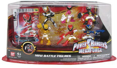 

Power Rangers Megaforce Mini Battleready S6 Pack(Multicolor)