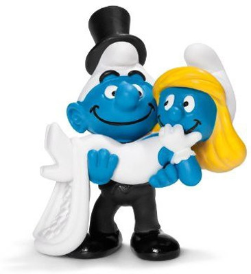 

Schleich Bride And Groom Smurf(Multicolor)