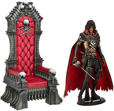 

Space Pirate Captain Harlock Hotmovie Master Piece Captain Harlock With Throne Of Arcadia(Multicolor)