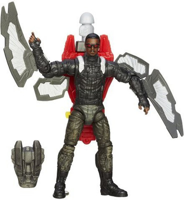 

Marvel Captain America Super Soldier Gear Rocket Storm Falcon(Red, Black)