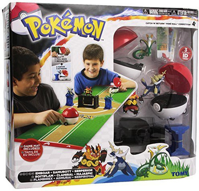 

Tomy Catch 'N' Return Poke Ball Competition Set(Multicolor)