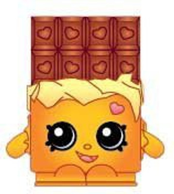 

Shopkins 2014Shopping Bag Cheeky Chocolate 050 Season 1 Rare(Multicolor)