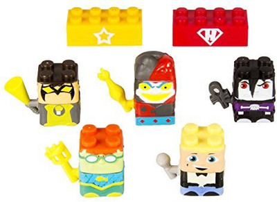 

Sick Brix Sick Team, 5 Character Pack, Heroes vs Hollywood(Multicolor)
