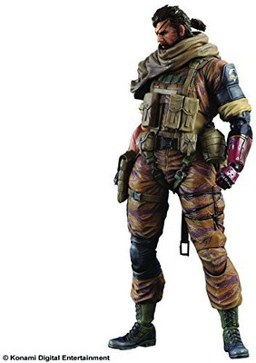 Square Enix Metal Gear Solid V The Phantom Pain Venom Snake Play Arts(Multicolor)