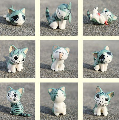 

Chi's Sweet Home Cartoon Cute Catanimal 9 Pcs(Multicolor)