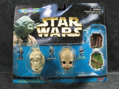 

Micro Machines Star Wars Mini Head Collection Iv Bib Fortunafigrin(Beige)
